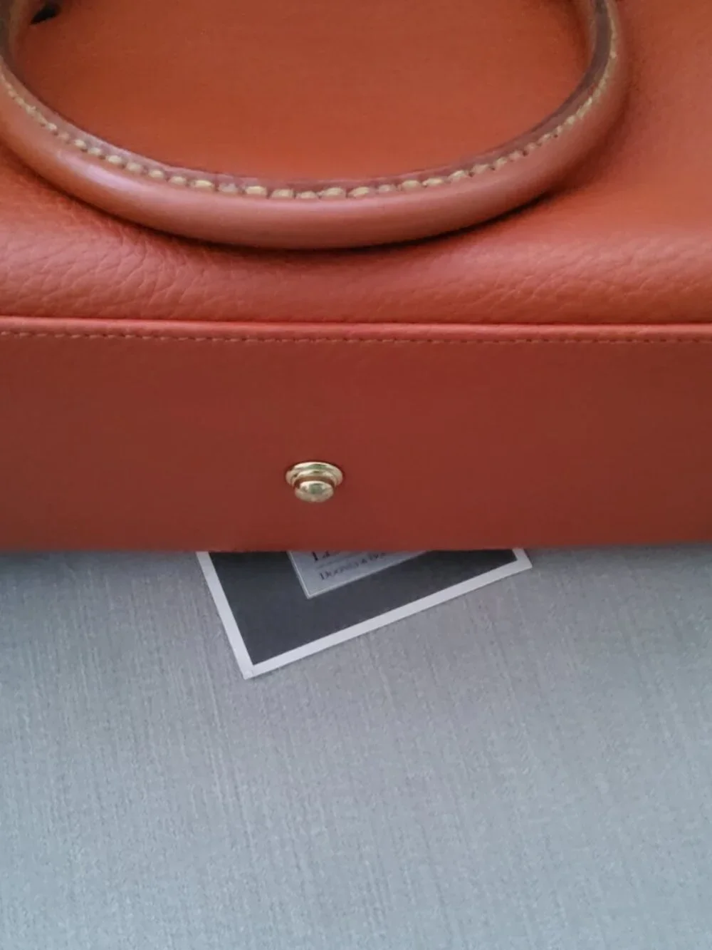 Original Dooney & Bourke Like New with Tags Buckle Satchel R212 in British Tan